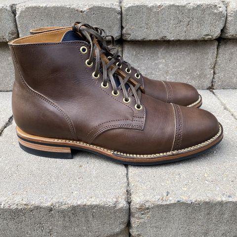 Search result thumbnail of Viberg Service Boot in Guidi Olive Calf
