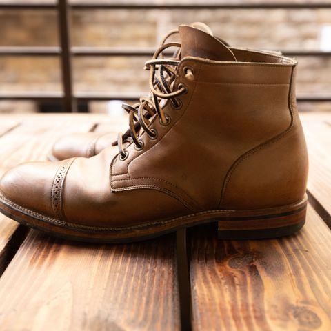 Search result thumbnail of Viberg Service Boot in Horween Natural Chromexcel