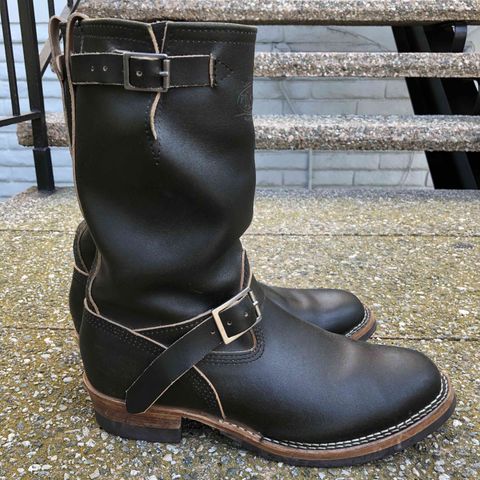 Search result thumbnail of Wesco Mister Lou in Horween Olive Waxed Flesh
