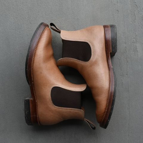 Search result thumbnail of Benzein The Seventh Chelsea Boot in Shinki Natural Oiled Horsebutt
