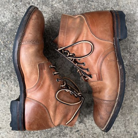 Search result thumbnail of Viberg Service Boot in Maryam Used Cuoio Vitello Calf