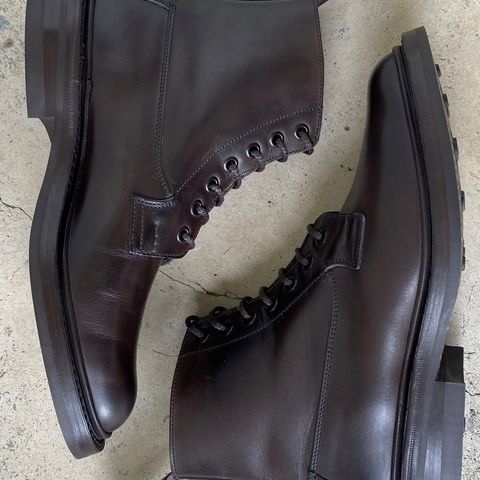 Tricker's Burford Plain Derby Boot