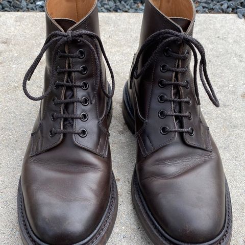 Tricker's Burford Plain Derby Boot