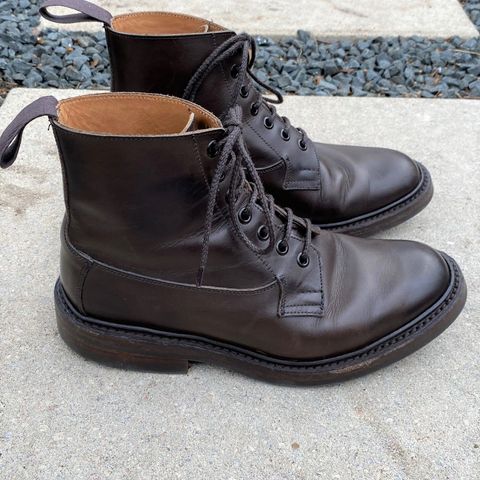 Tricker's Burford Plain Derby Boot