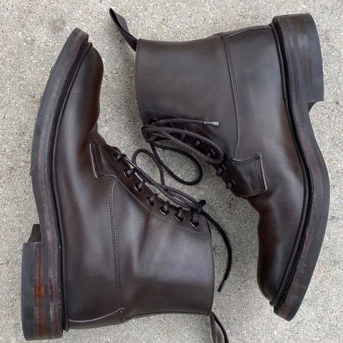 Tricker's Burford Plain Derby Boot