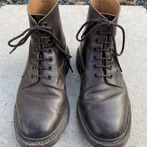 Tricker's Burford Plain Derby Boot