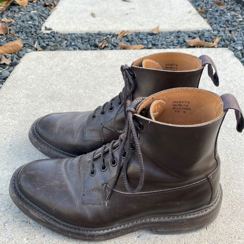 Tricker's Burford Plain Derby Boot