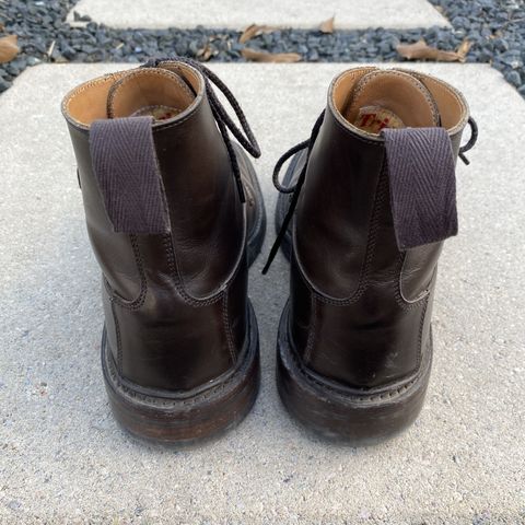 Tricker's Burford Plain Derby Boot