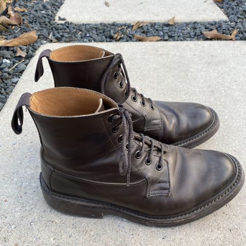 Tricker's Burford Plain Derby Boot