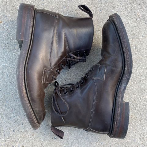 Tricker's Burford Plain Derby Boot