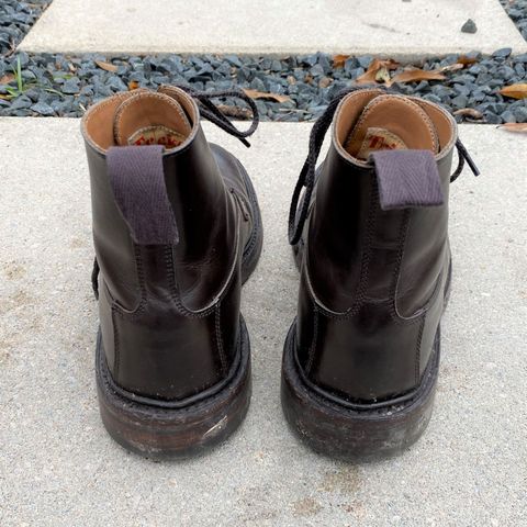 Tricker's Burford Plain Derby Boot