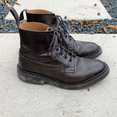 Tricker's Burford Plain Derby Boot