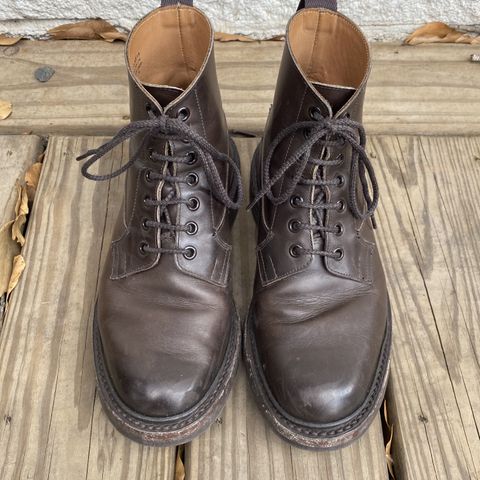 Tricker's Burford Plain Derby Boot