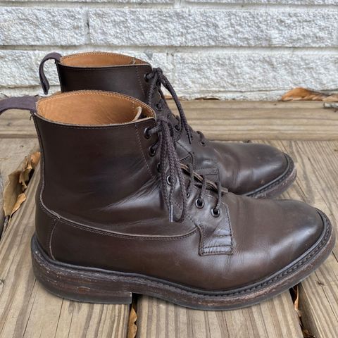 Tricker's Burford Plain Derby Boot