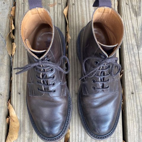 Tricker's Burford Plain Derby Boot