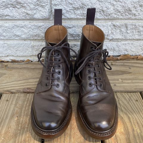 Tricker's Burford Plain Derby Boot