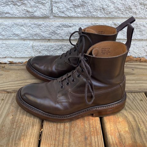 Tricker's Burford Plain Derby Boot