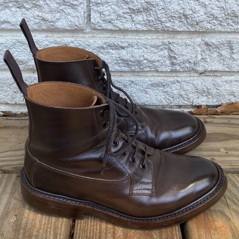 Tricker's Burford Plain Derby Boot