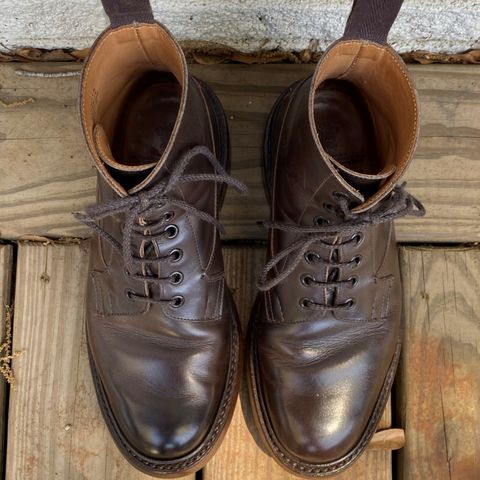 Tricker's Burford Plain Derby Boot