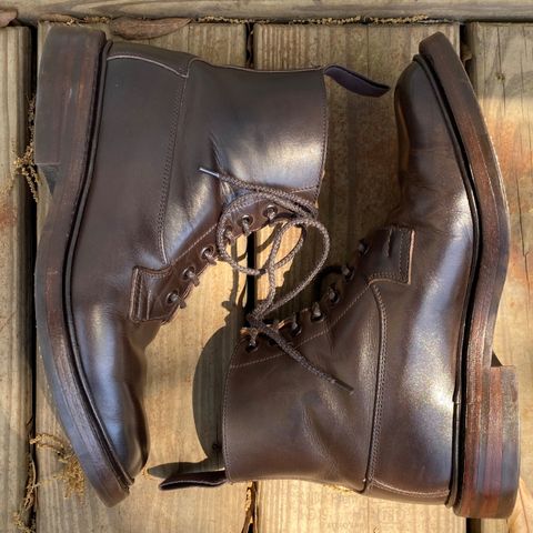 Tricker's Burford Plain Derby Boot