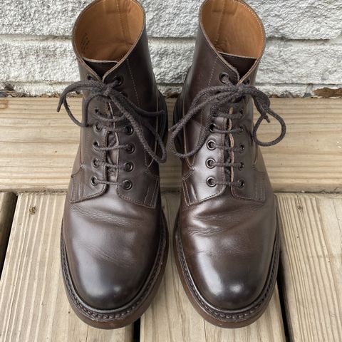 Tricker's Burford Plain Derby Boot