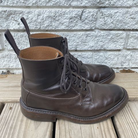 Tricker's Burford Plain Derby Boot