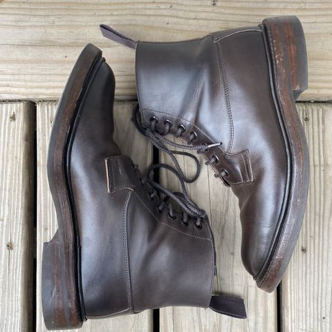 Tricker's Burford Plain Derby Boot