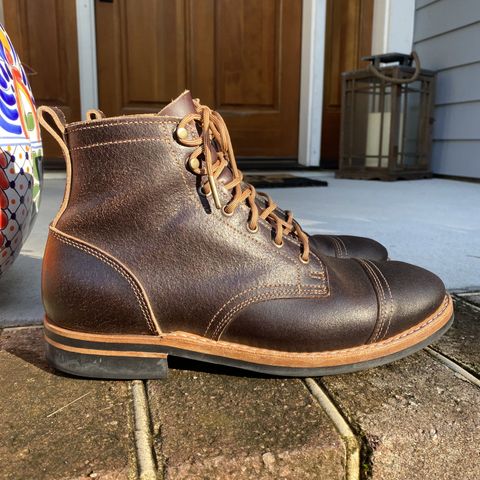 Search result thumbnail of Truman Upland Boot in Horween Java Waxed Flesh