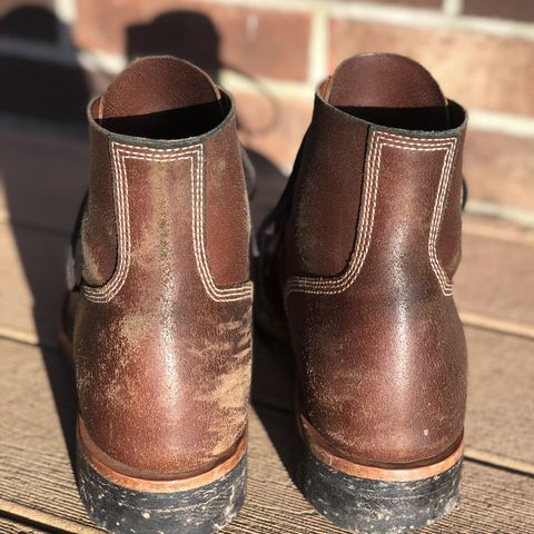 View photo of M.F. Boot Co Boondocker in S.B. Foot Brown Spitfire