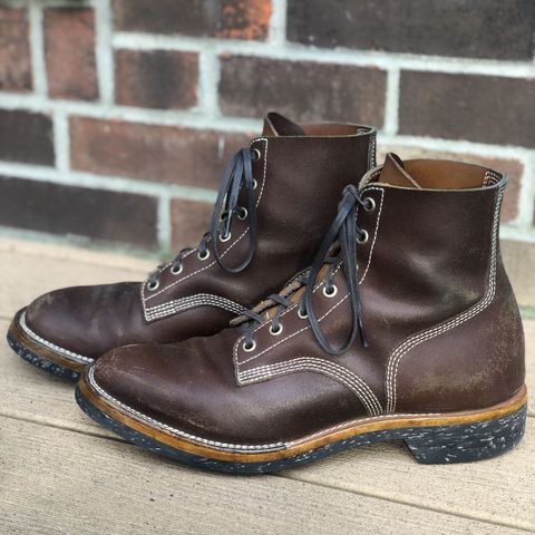 View photo of M.F. Boot Co Boondocker in S.B. Foot Brown Spitfire