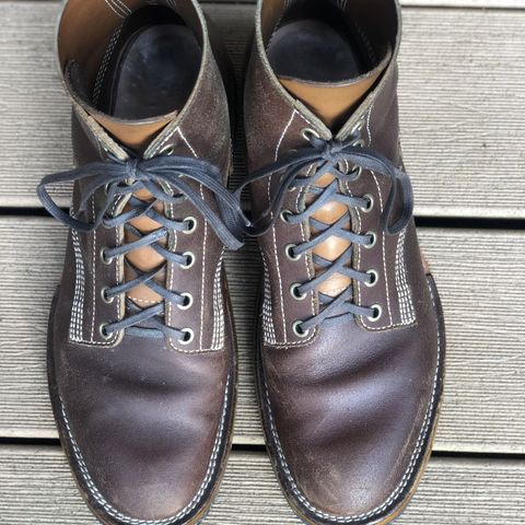 View photo of M.F. Boot Co Boondocker in S.B. Foot Brown Spitfire