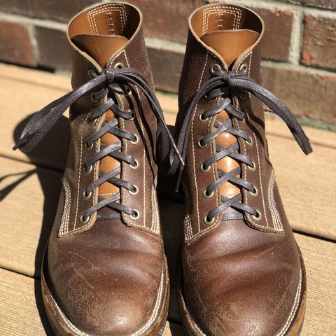 View photo of M.F. Boot Co Boondocker in S.B. Foot Brown Spitfire