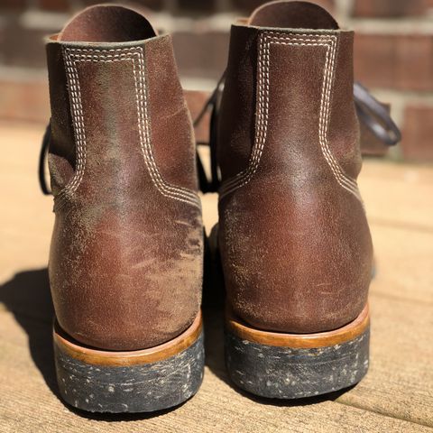 View photo of M.F. Boot Co Boondocker in S.B. Foot Brown Spitfire