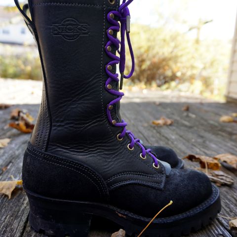 Search result thumbnail of Nicks Hot Shot in Seidel Black Oil Tan Roughout