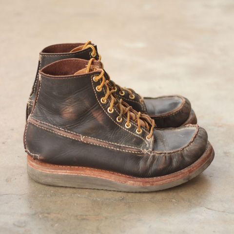 View photo of Self-Made in Horween Dark Brown Latigo