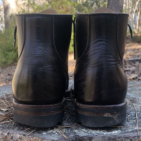 Search result thumbnail of Viberg Service Boot in Shinki Black Latigo Teacore Horsehide