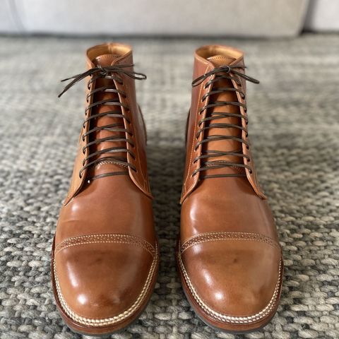 Search result thumbnail of Viberg Service Boot in Horween Natural Shell Cordovan