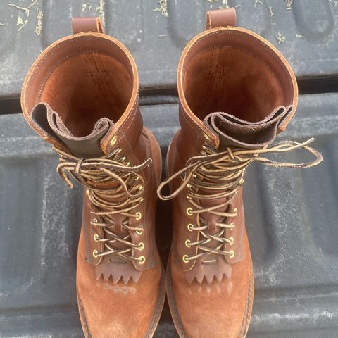 Search result thumbnail of JK Boots Forefront in Seidel Redwood Oil Tan Roughout