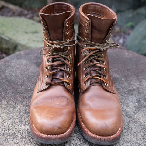 Motor Lace Up Boots