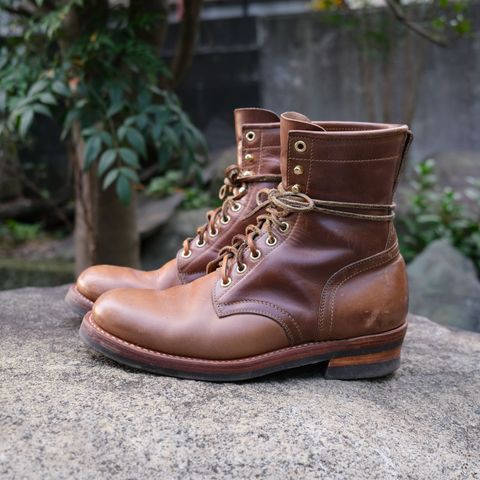 Motor Lace Up Boots