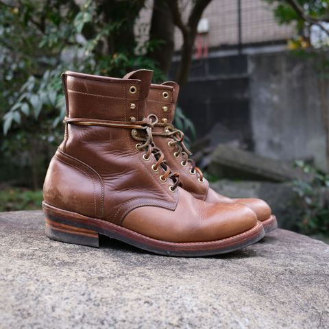 Motor Lace Up Boots