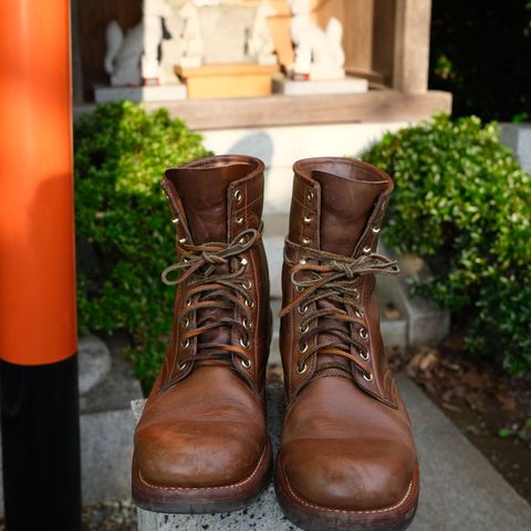 Motor Lace Up Boots