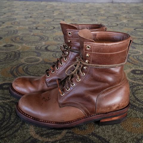 Motor Lace Up Boots