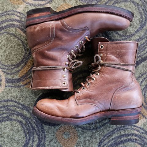 Motor Lace Up Boots