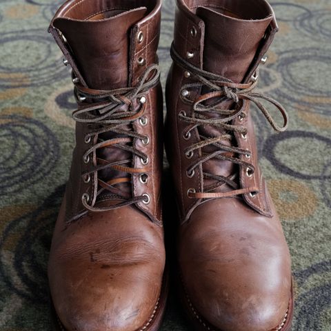 Motor Lace Up Boots