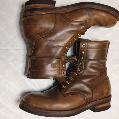 Motor Lace Up Boots