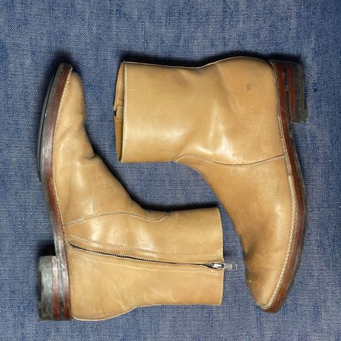 Benzein The Stride Side Zip Boots