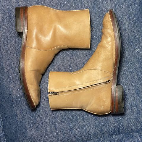 Benzein The Stride Side Zip Boots