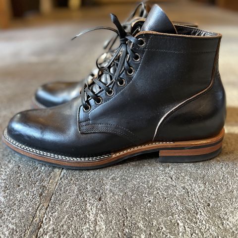 Search result thumbnail of Viberg Service Boot in Horween Black Chromexcel