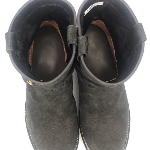 Search result thumbnail of Viberg Engineer in Maryam Black Vitello Calf Nubuck